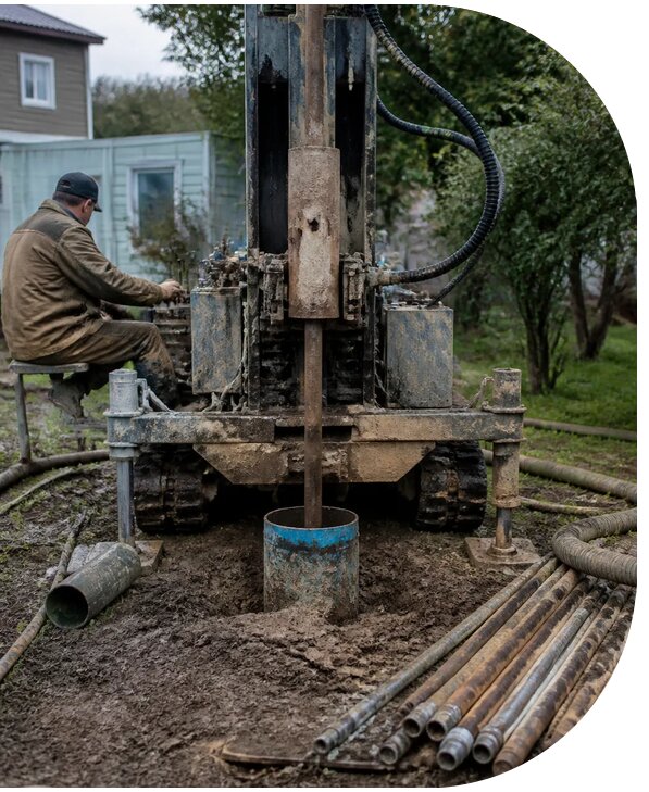 Углубление скважины в Коркине профессиональными мастерами